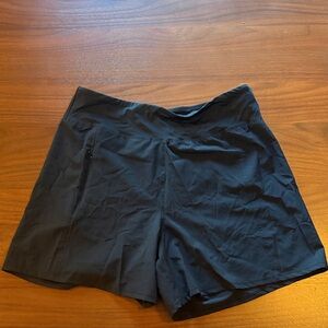 Hurley Women's Black Athletic Shorts